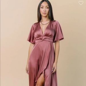 Baltic Born Stina Dark Rose Maxi Dress